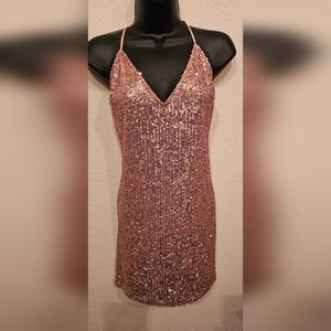 Victoria Secret Sequin Slip Dress